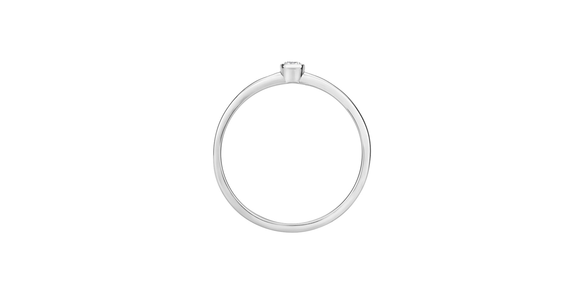 Prsten s diamantem Seductive Glow