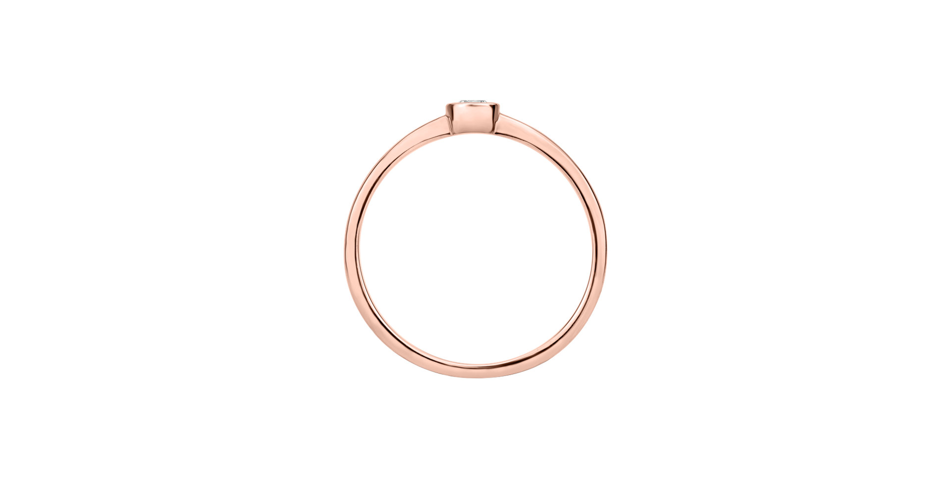 Prsten s diamantem Seductive Glow