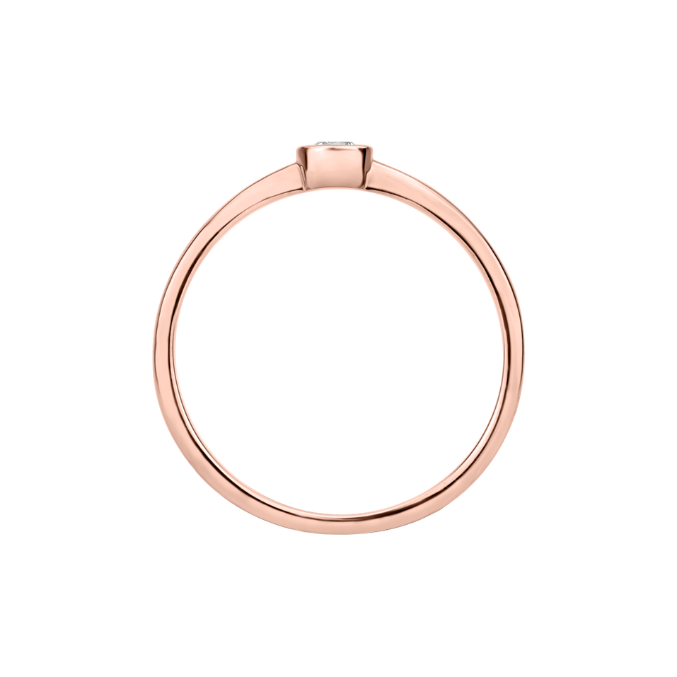 Prsten s diamantem Seductive Glow