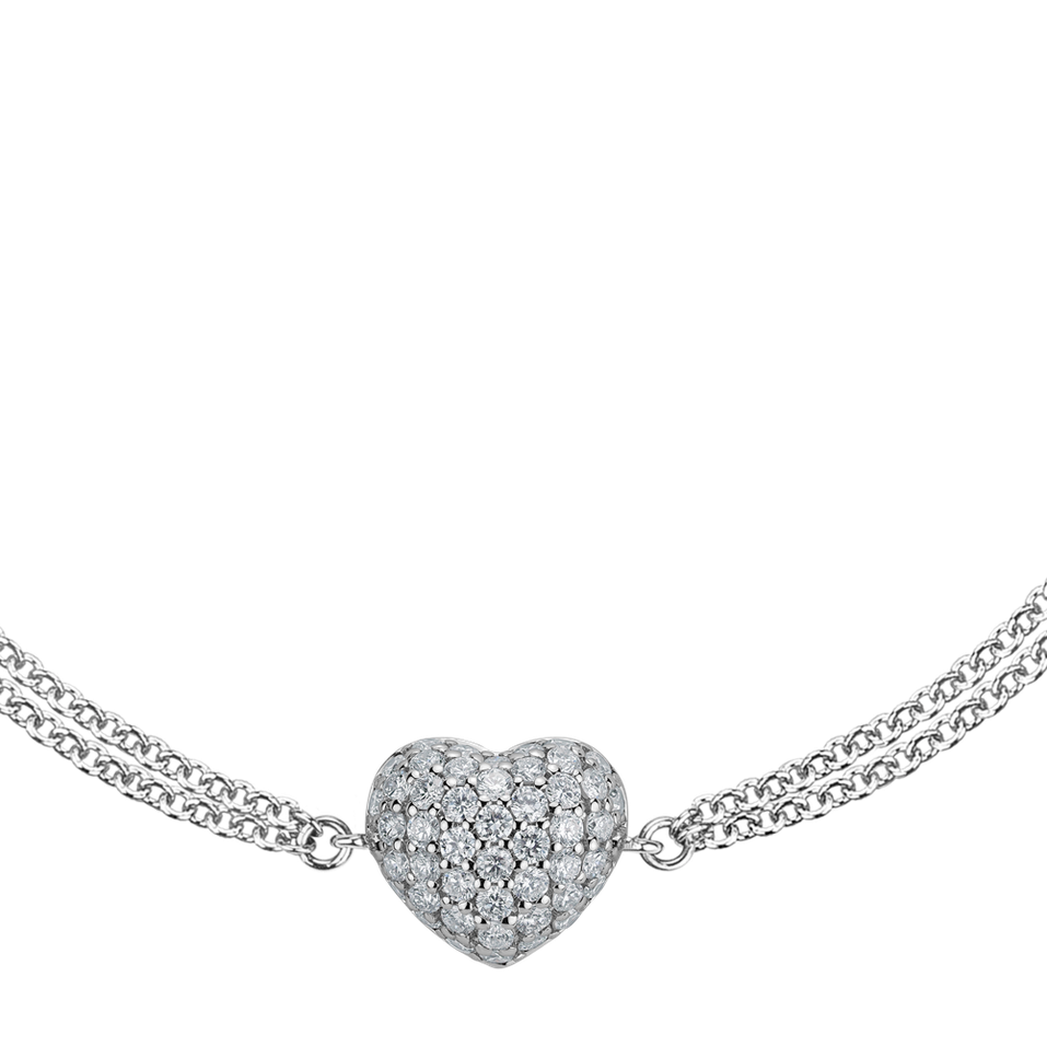 Náramek s diamanty Love Princess