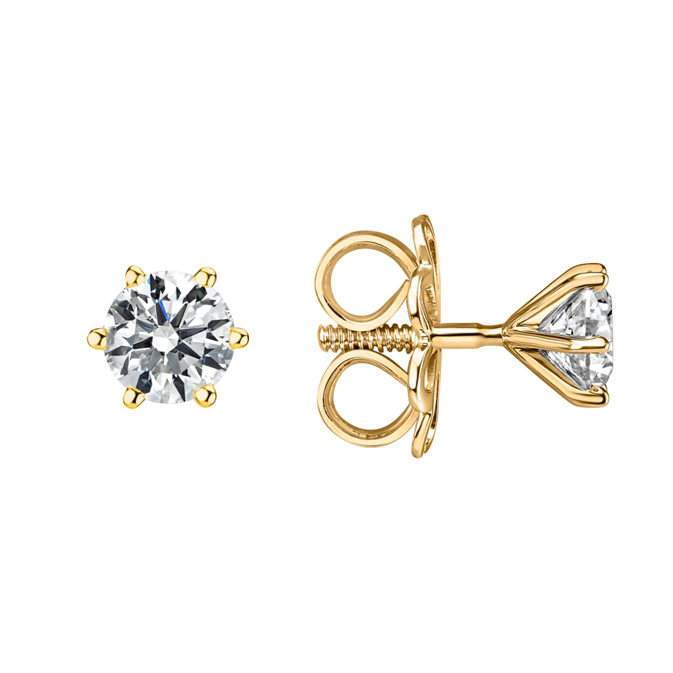 Náušnice s diamantem Vesper Romance