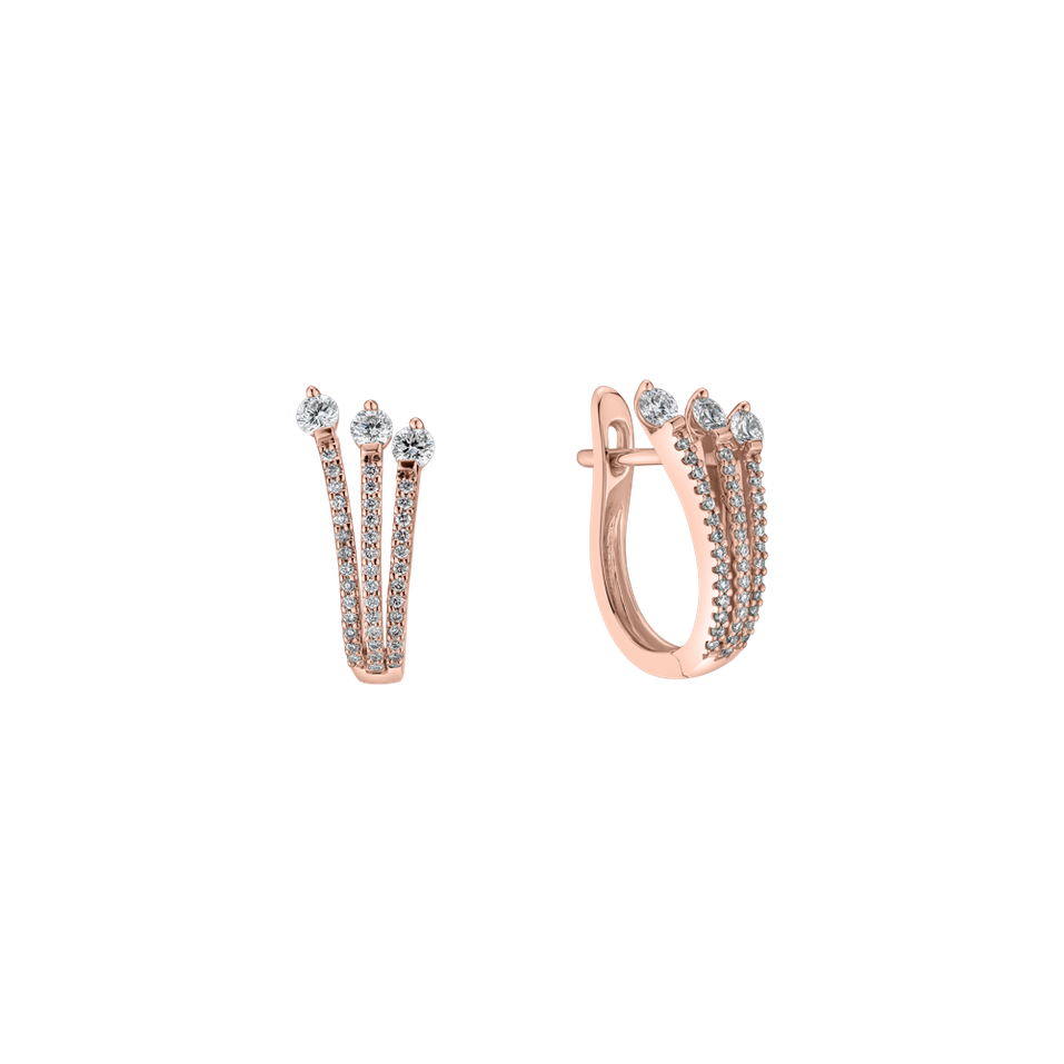 Náušnice s diamanty Dream Secret