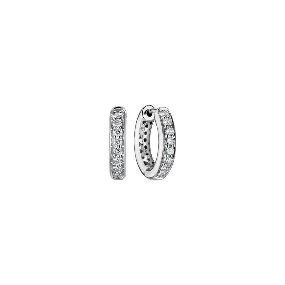 Náušnice s diamanty Midnight Wonder