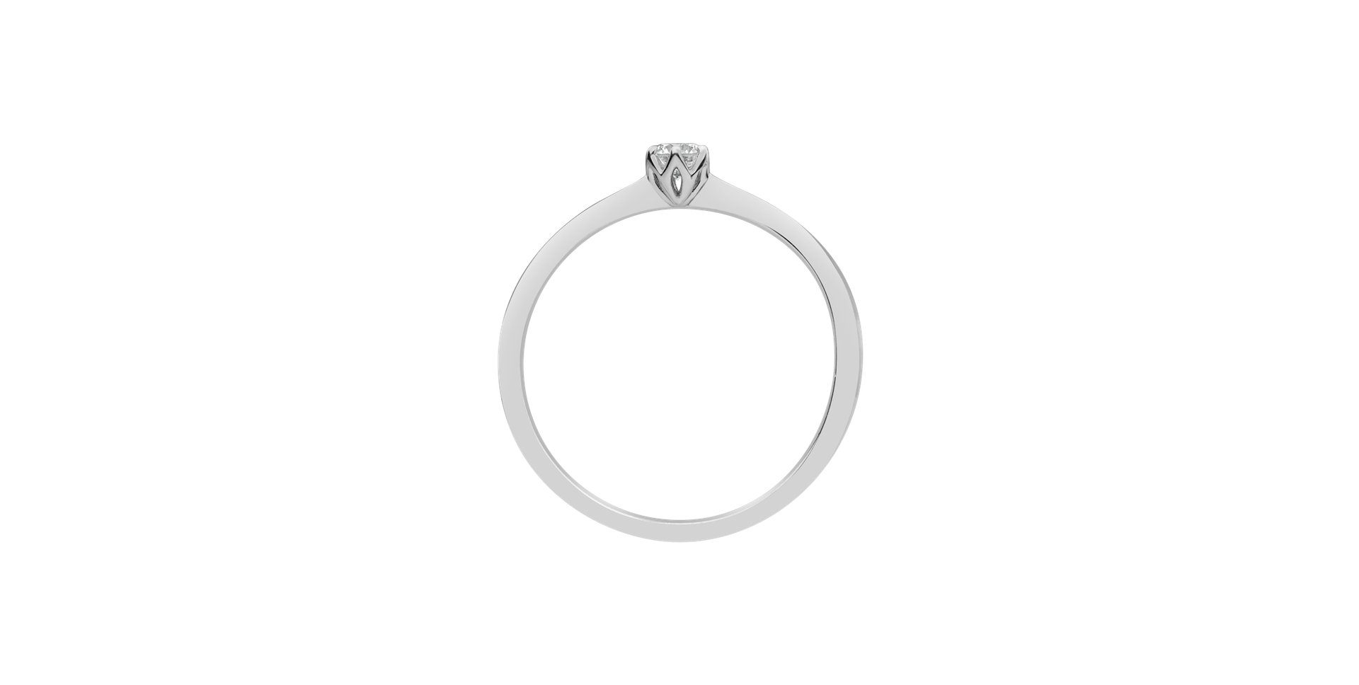 Prsten s diamantem Glory