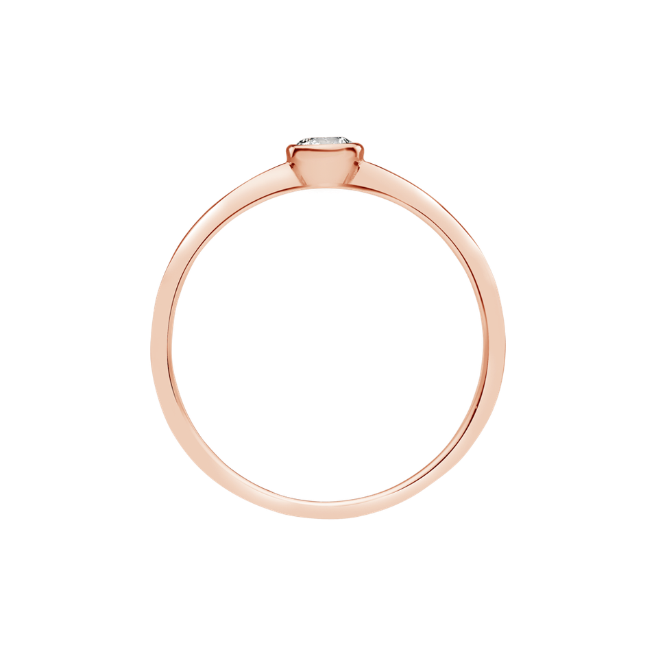 Prsten s diamantem Seductive Glow