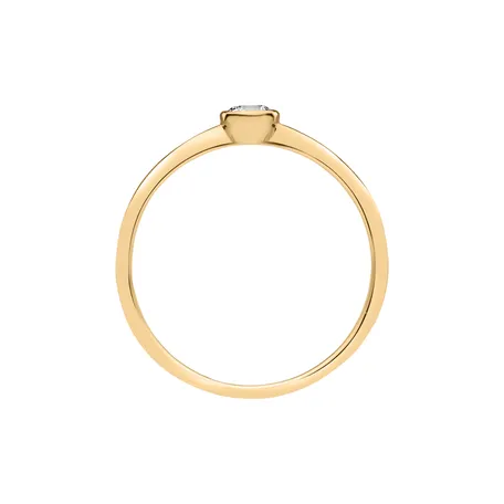 Prsten s diamantem Seductive Glow