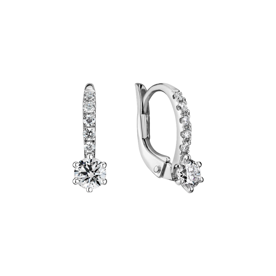 Náušnice s diamanty Essential Glow