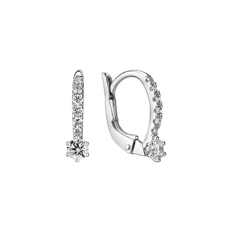 Náušnice s diamanty Essential Glow
