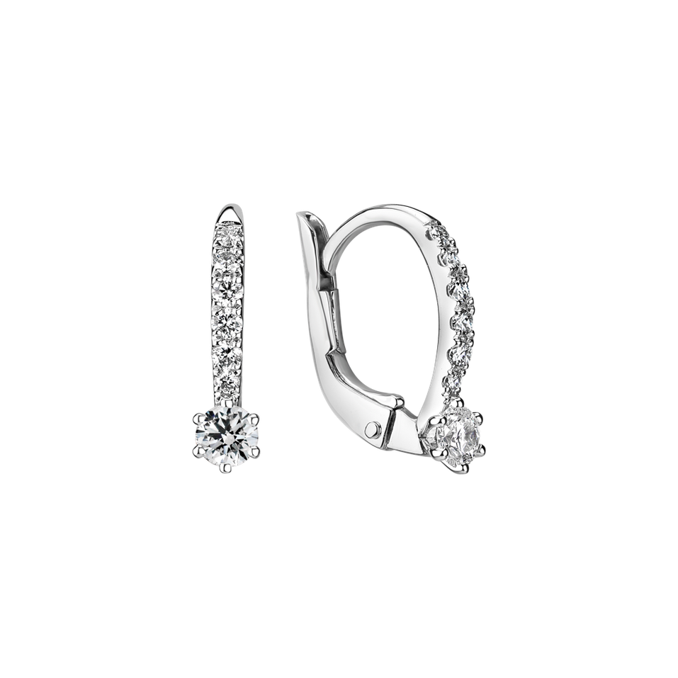 Náušnice s diamanty Essential Glow