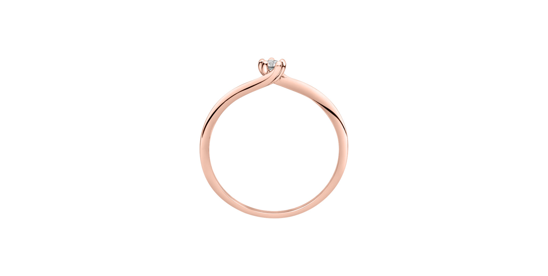 Prsten s diamantem Vivid Love