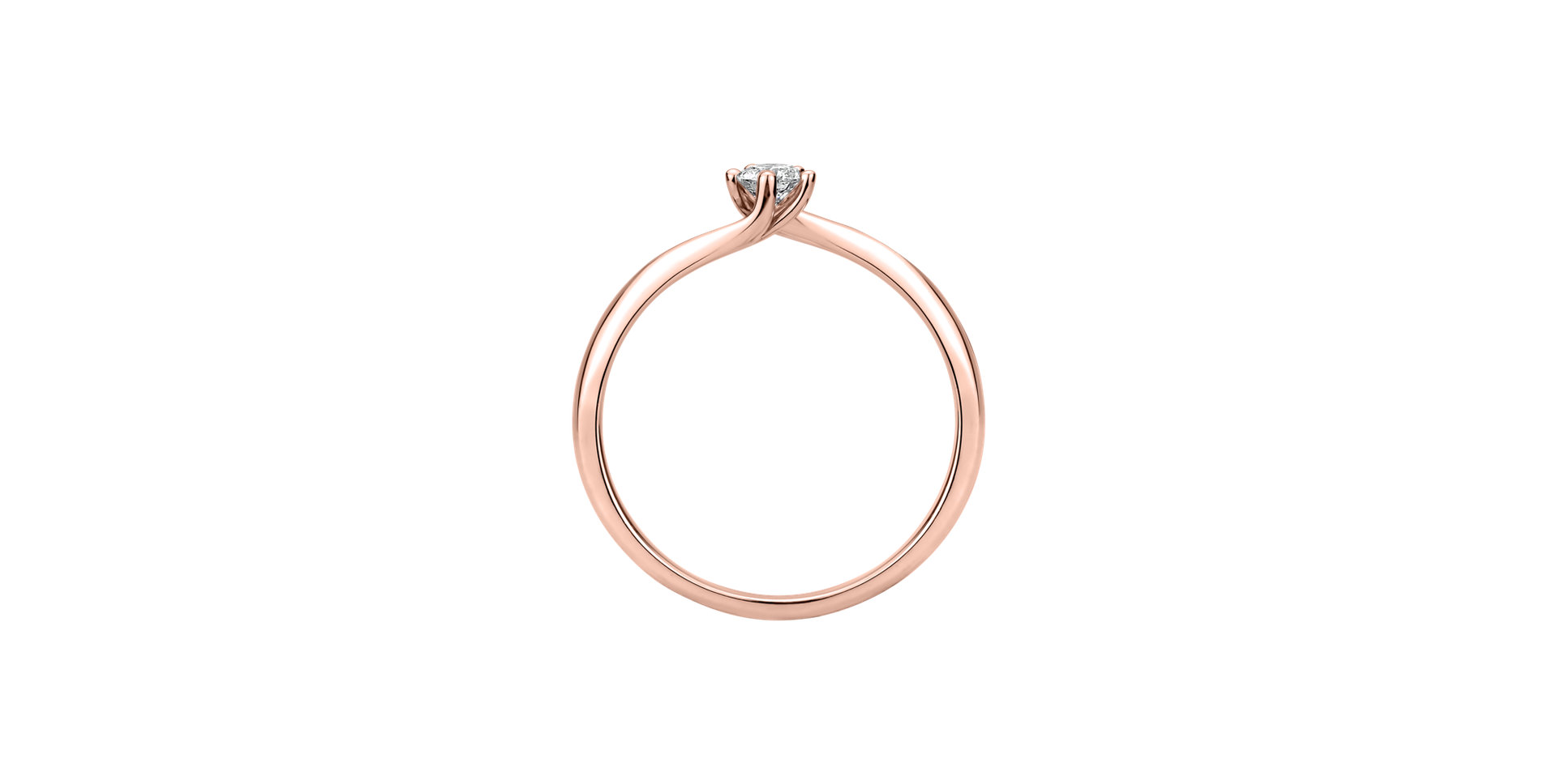 Prsten s diamantem Vivid Love