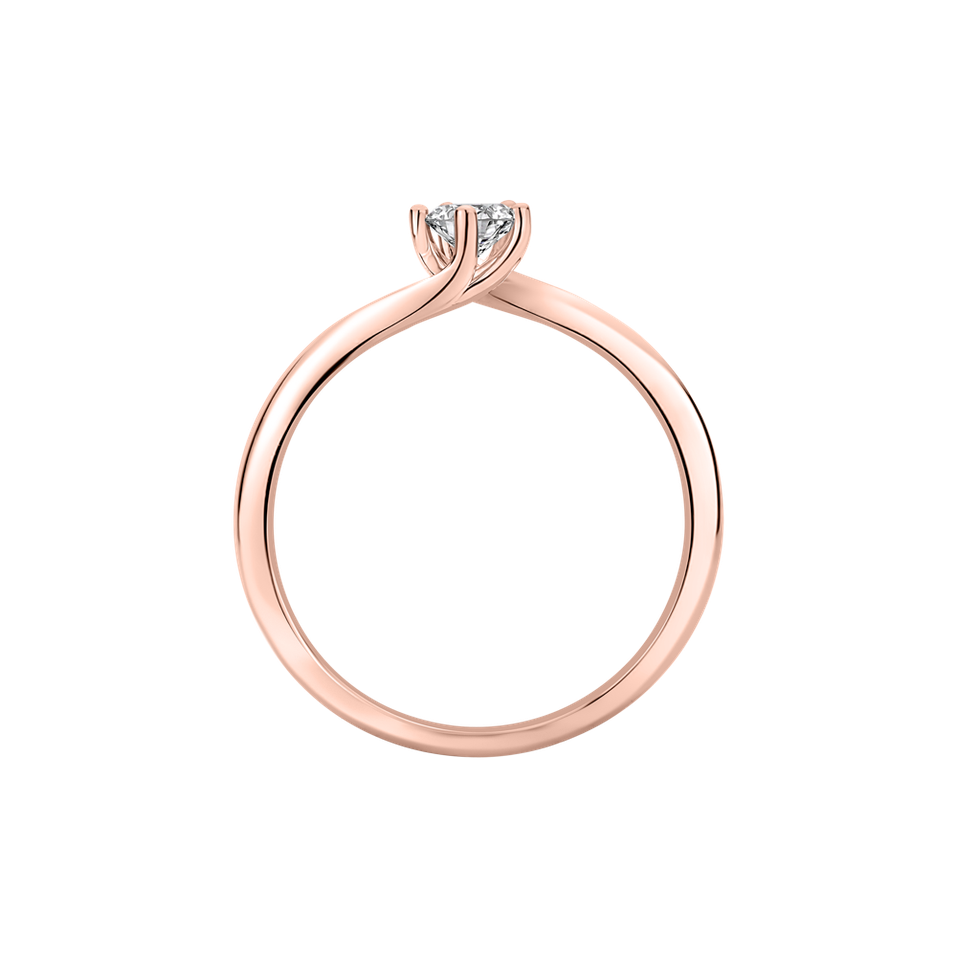 Prsten s diamantem Vivid Love