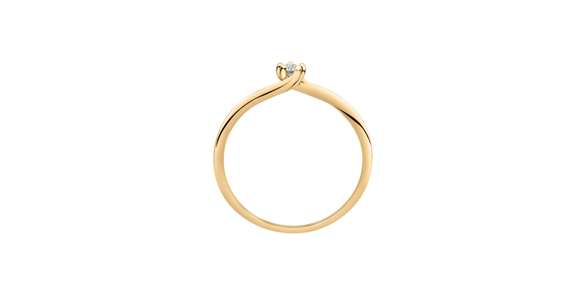 Prsten s diamantem Vivid Love