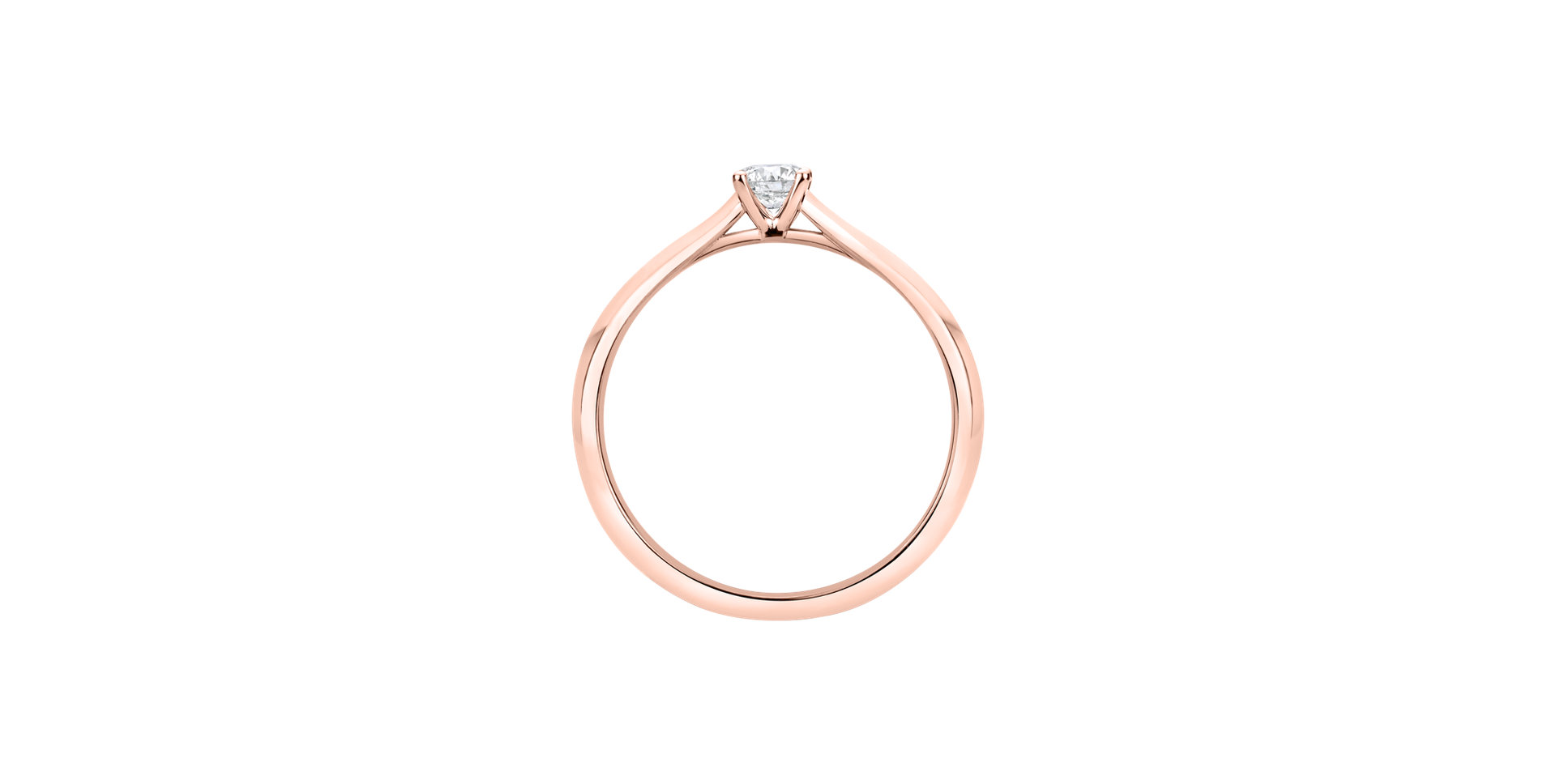 Prsten s diamantem Divine Love