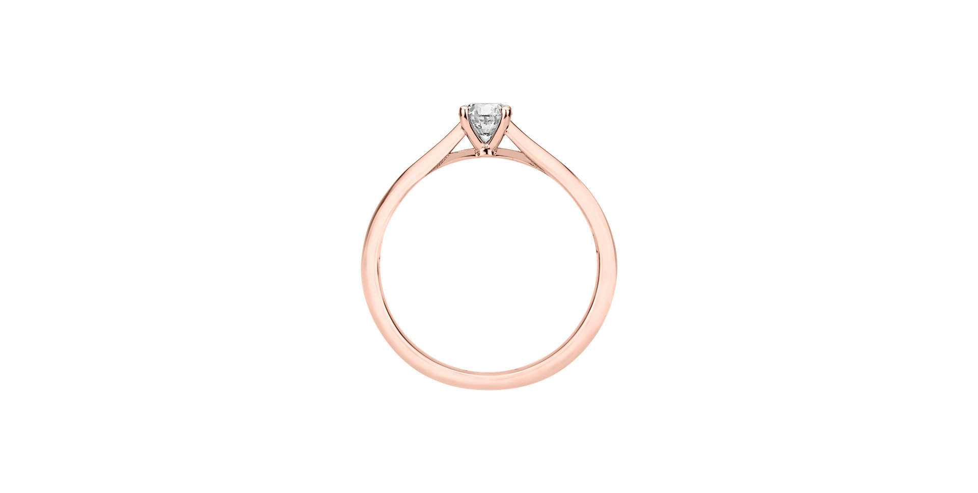 Prsten s diamantem Divine Love