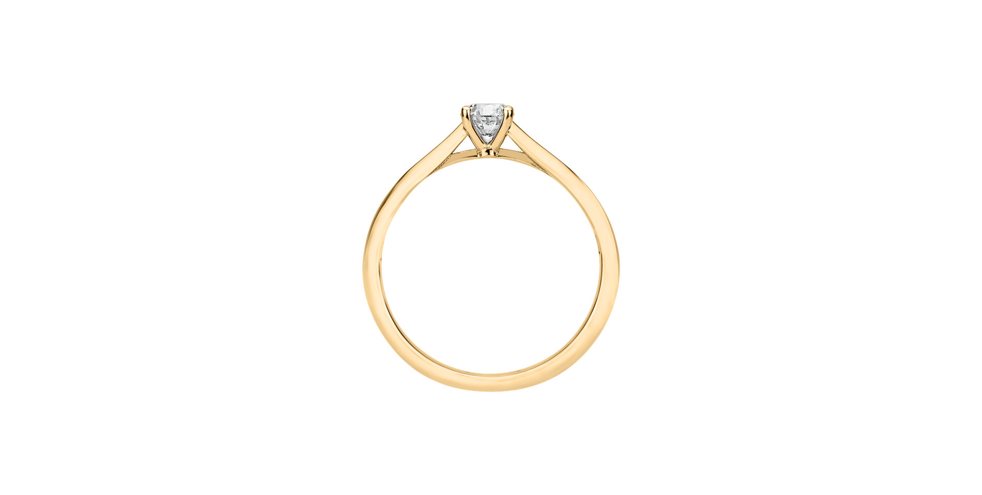 Prsten s diamantem Divine Love