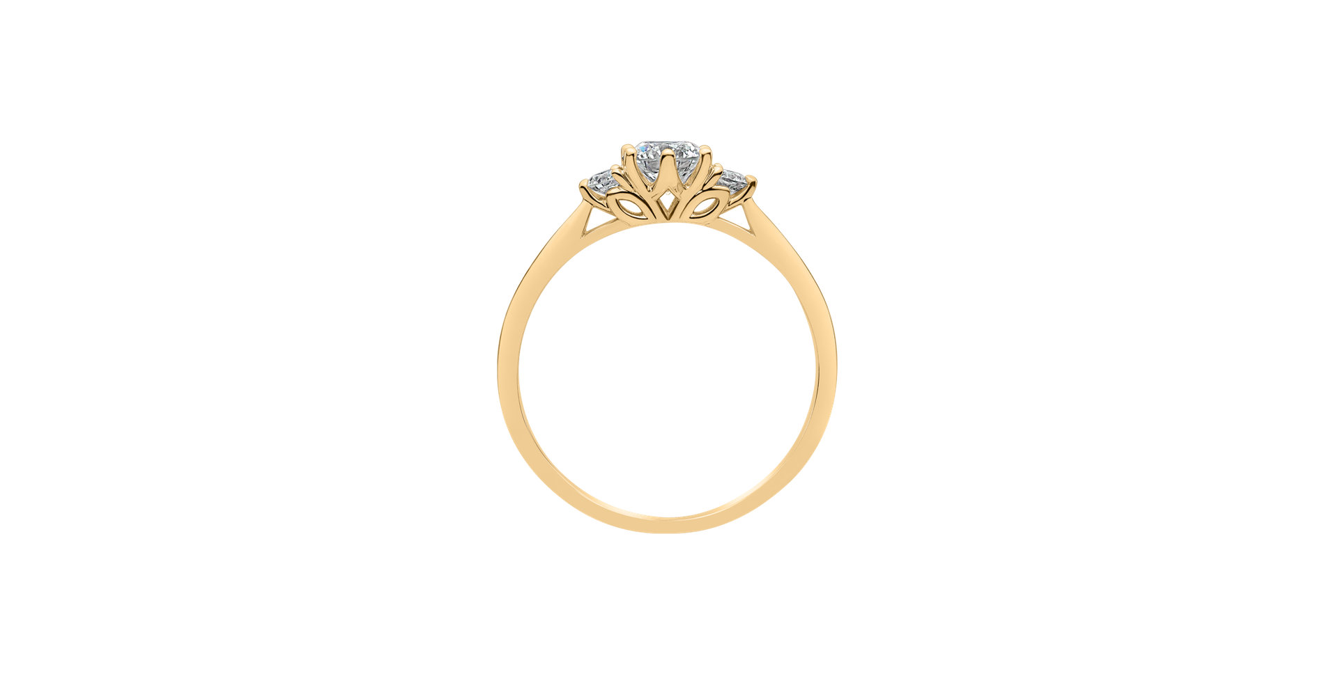 Prsten s diamanty Midnight Serenity