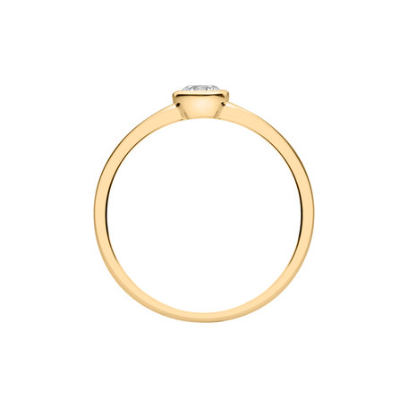 Prsten s diamantem Seductive Glow