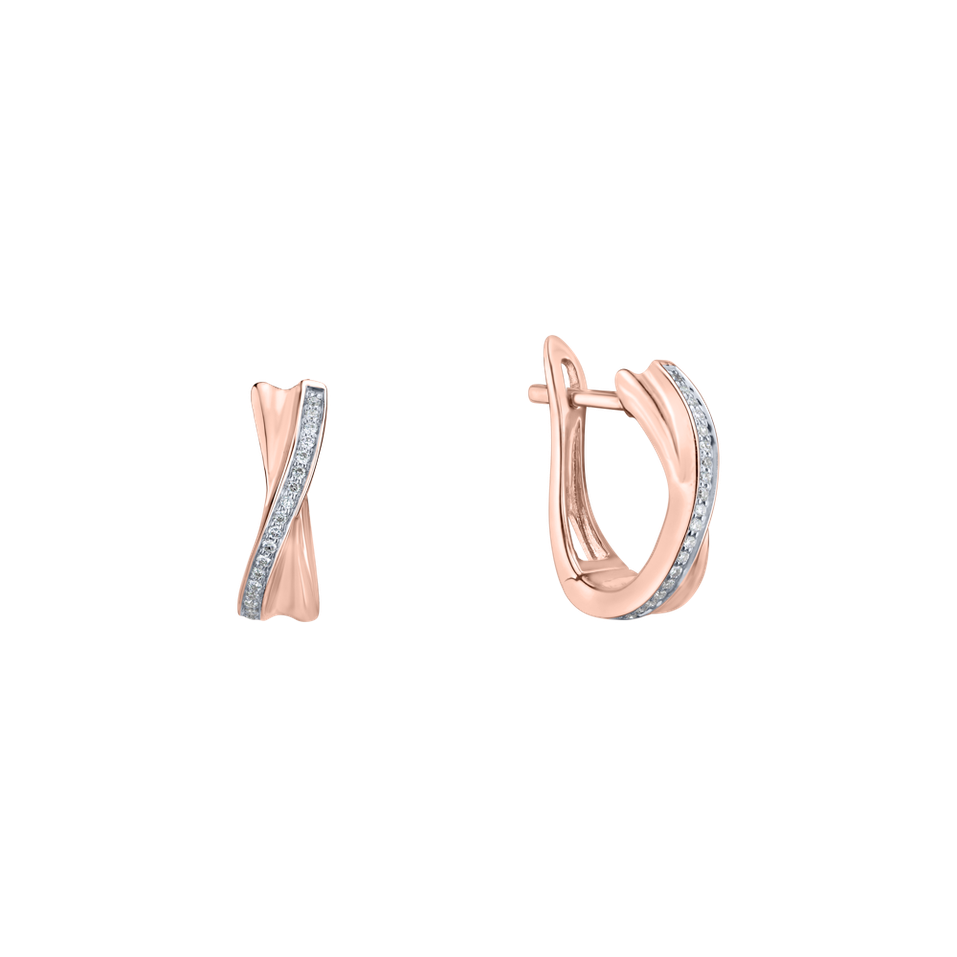 Náušnice s diamanty Adriana