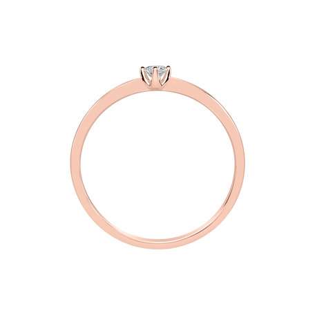 Prsten s diamantem Love Glow