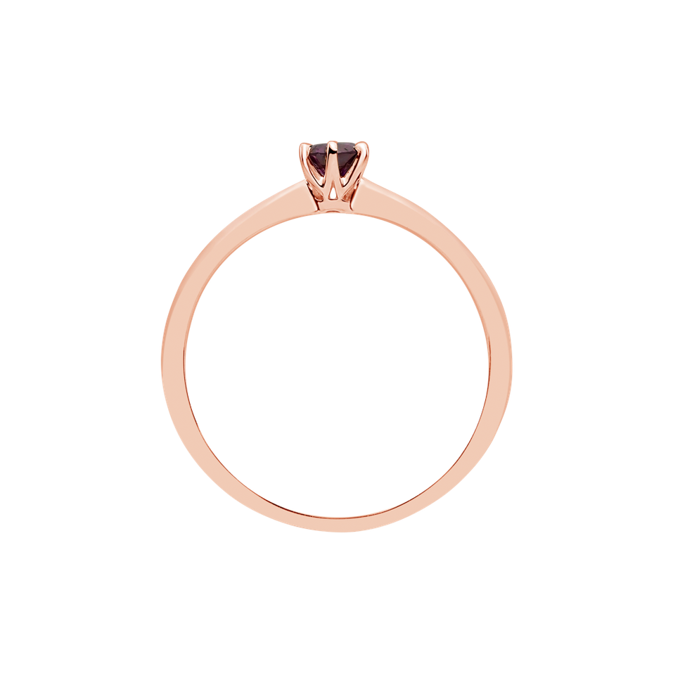Prsten s růžovým diamantem Eternal Joy