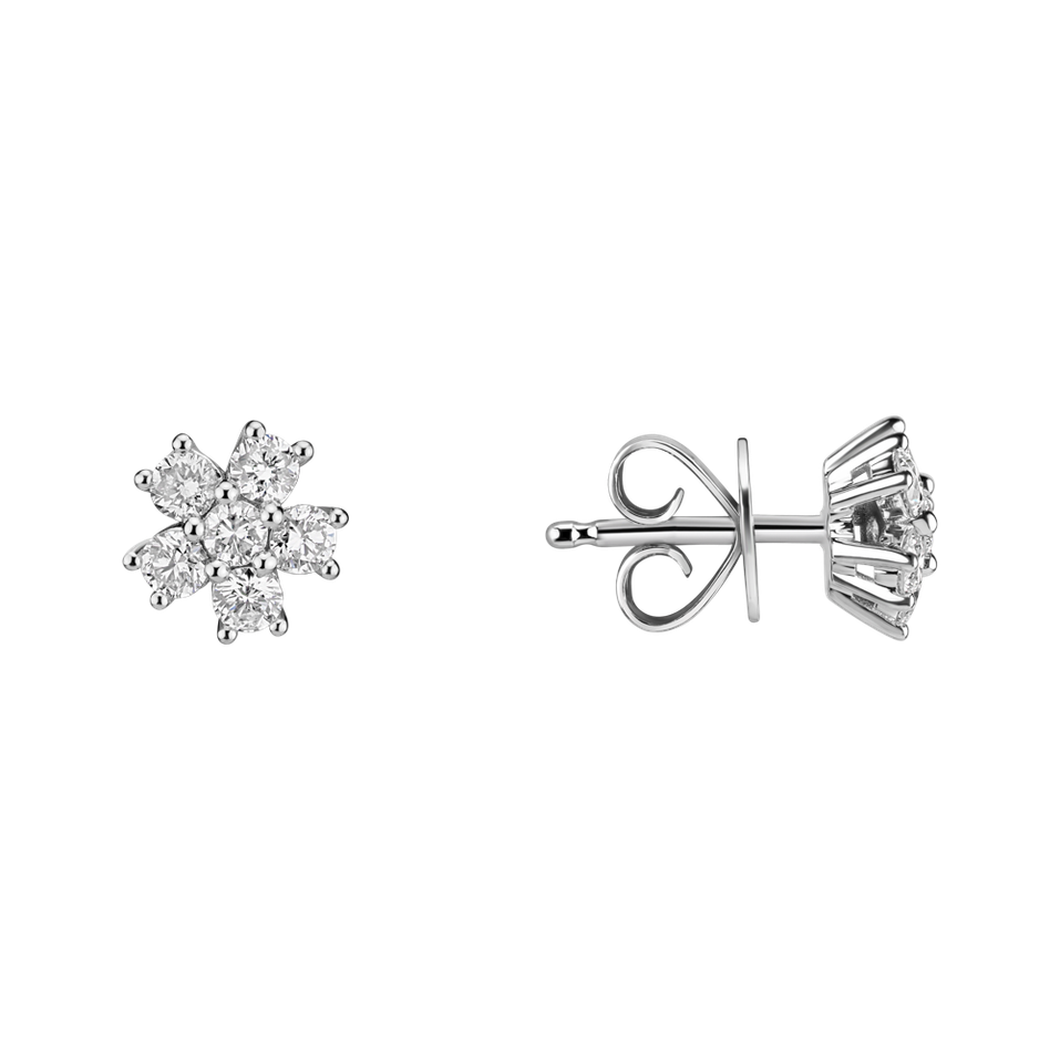 Náušnice s diamanty Sparkless