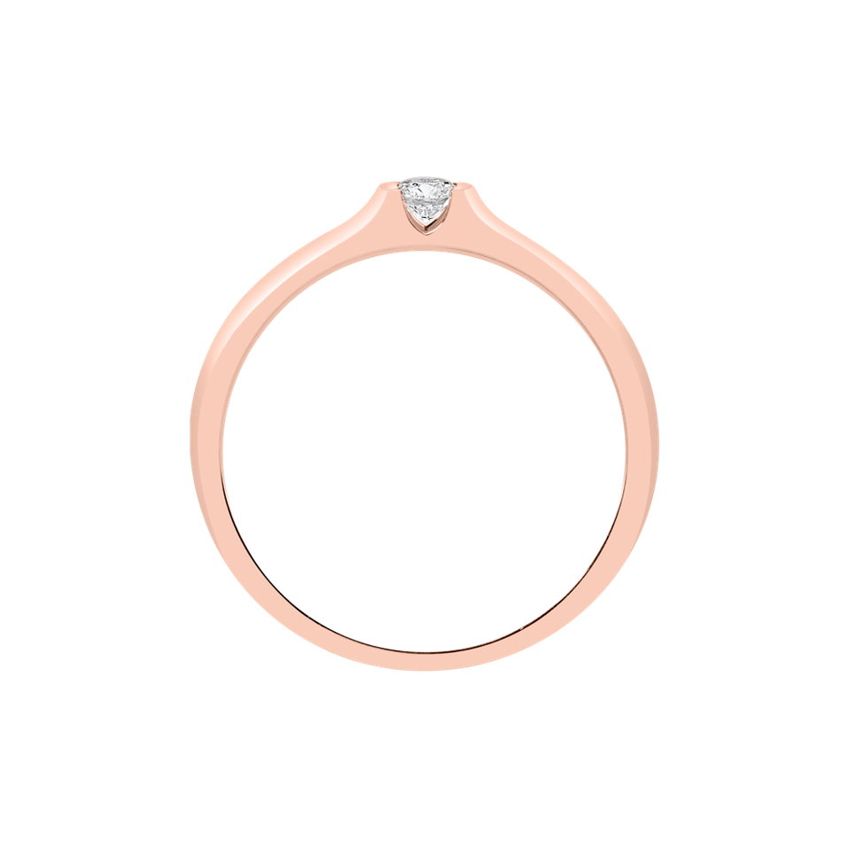 Prsten s diamantem Brilliant Love