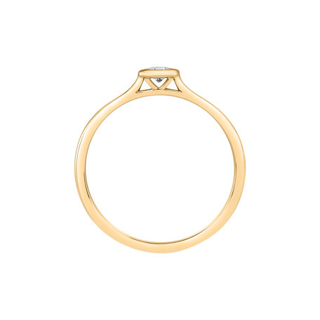 Prsten s diamantem Classy Dot