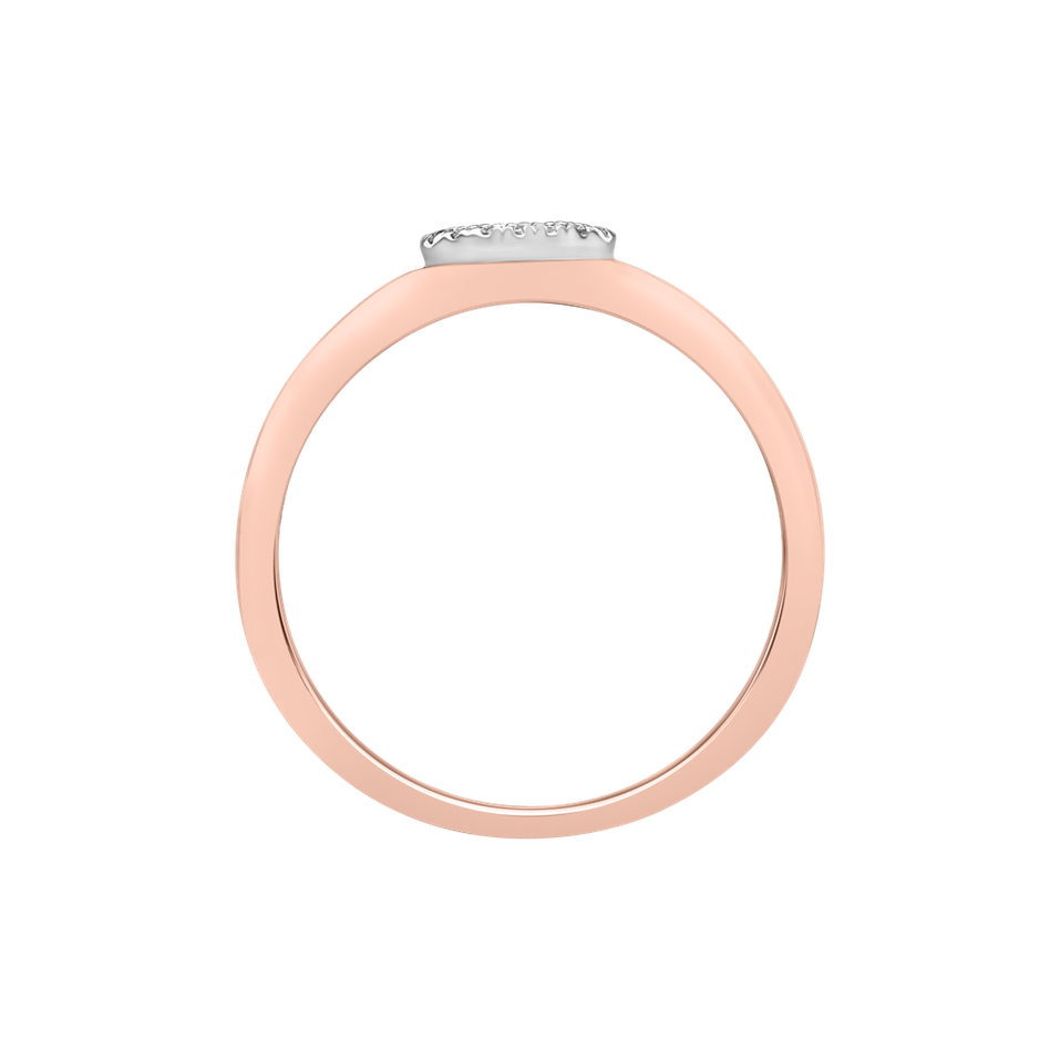 Prsten s diamanty Simply Circle