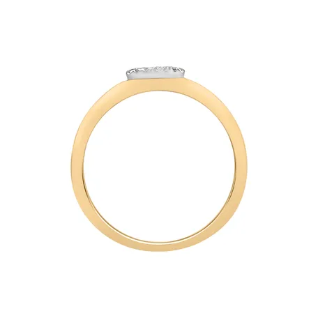Prsten s diamanty Simply Circle