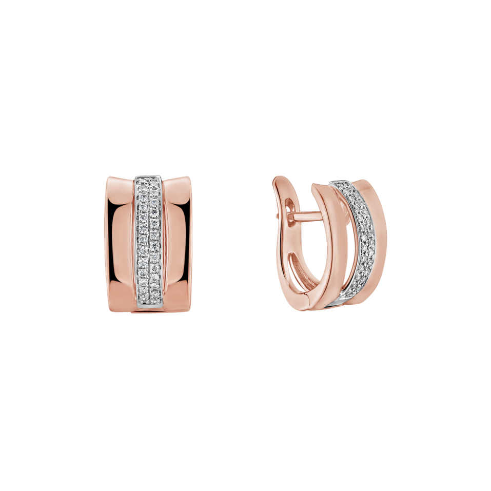 Náušnice s diamanty Dream Symetry