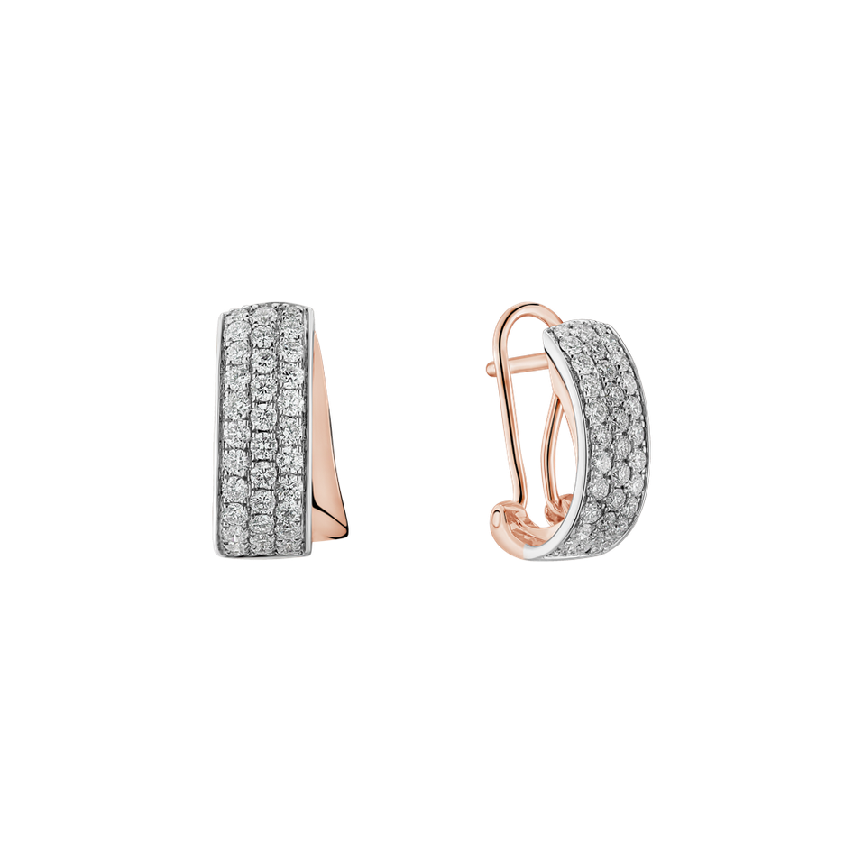 Náušnice s diamanty Galaxy Poem