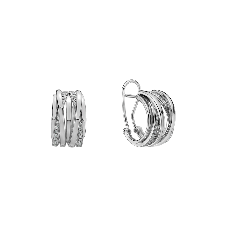 Náušnice s diamanty Luxury Pleasure