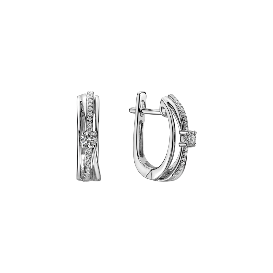 Náušnice s diamanty Lady Cosmos