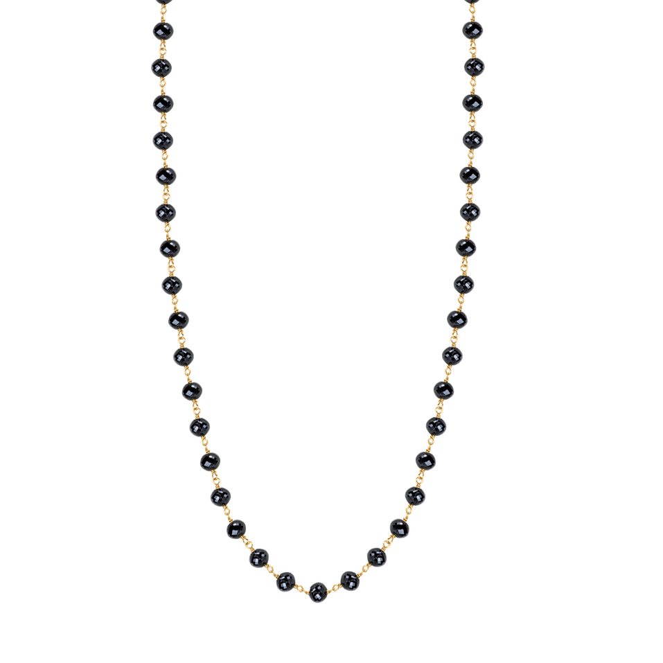 Náhrdelník s černými diamanty Dark Melody