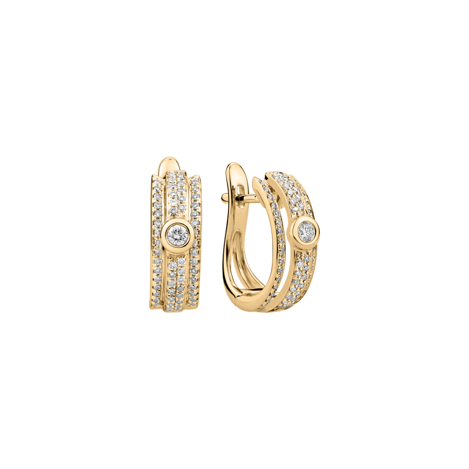 Náušnice s diamanty Fairytale Sparkle