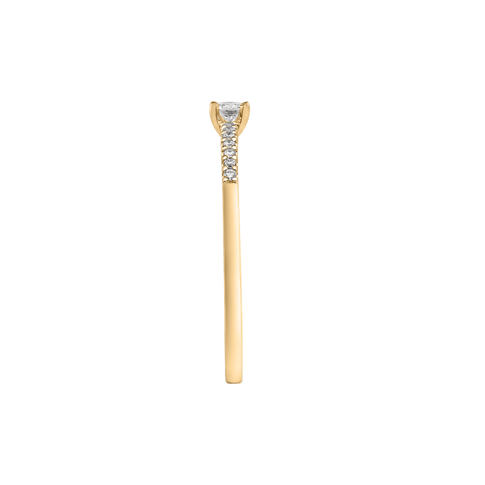 Prsten s diamanty Gem Simplicity