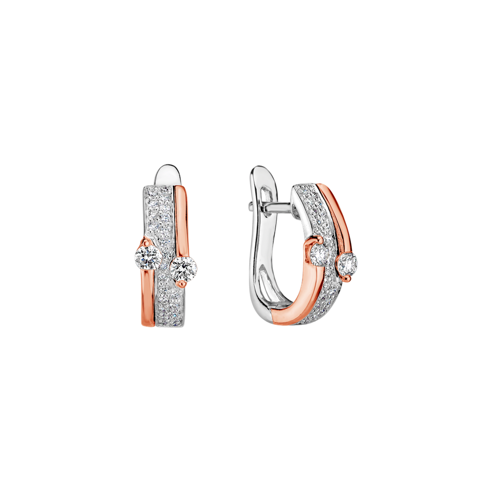 Náušnice s diamanty Morning Dew