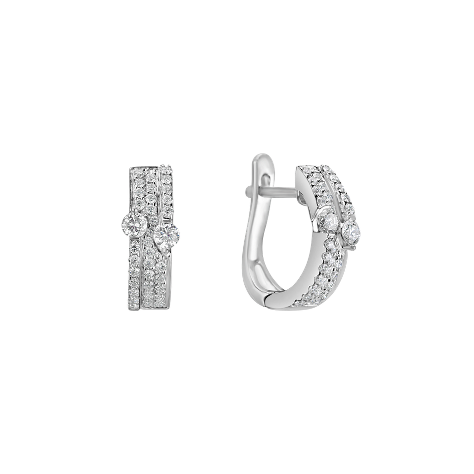 Náušnice s diamanty Morning Dew