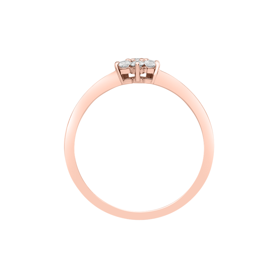 Prsten s diamanty Winter Star