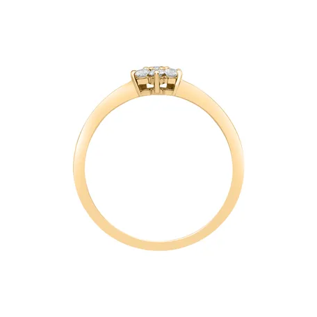 Prsten s diamanty Winter Star