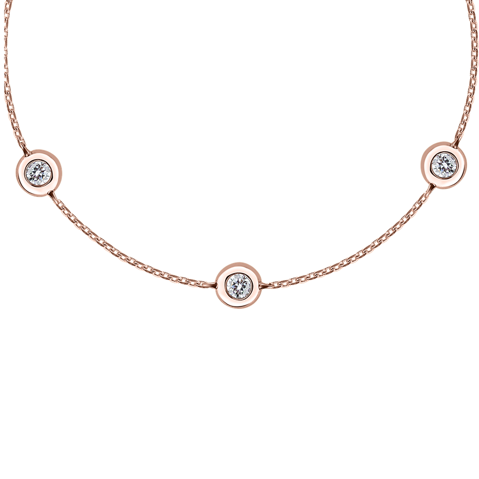 Náramek s diamanty Sparkling Dot