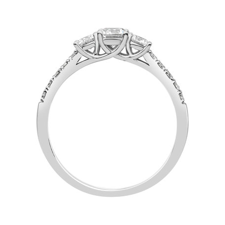 Prsten s diamanty Médard