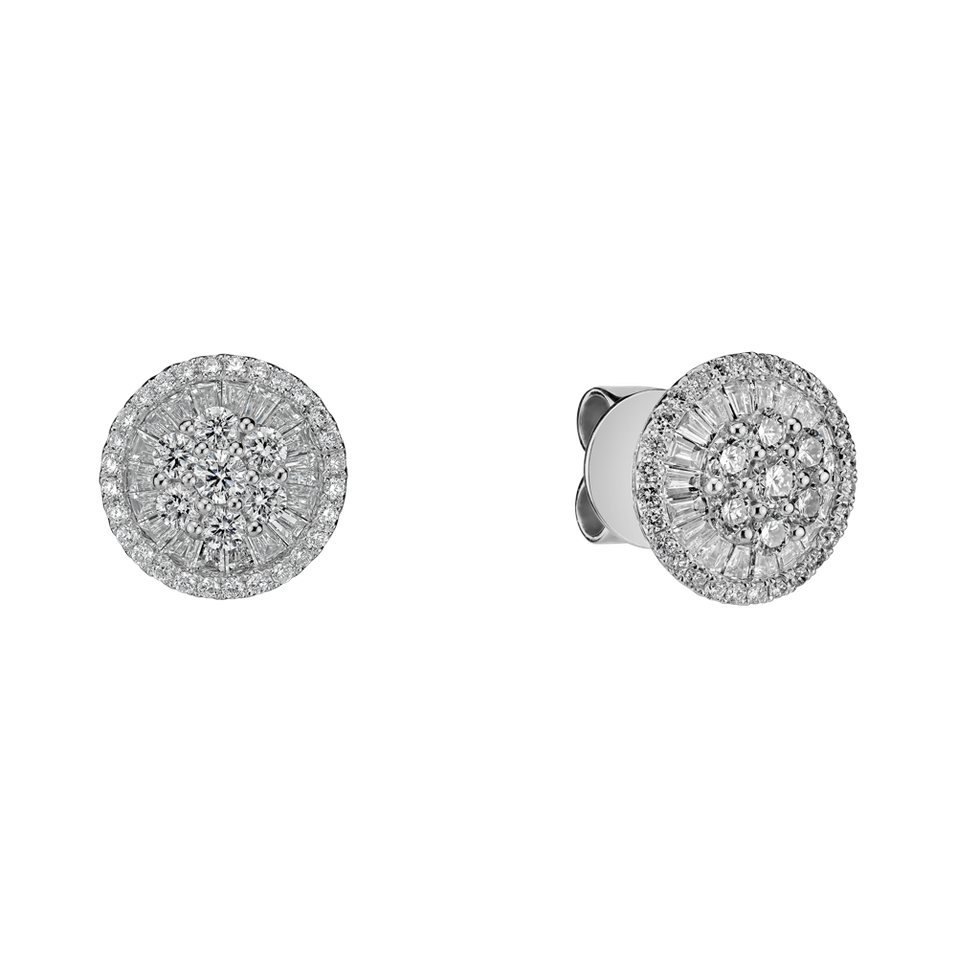 Náušnice s diamanty Absinthe Drinker