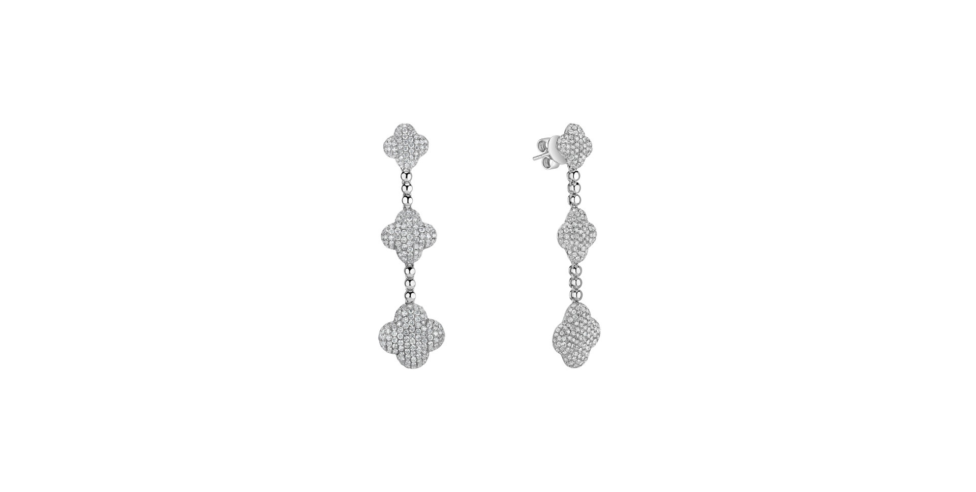 Náušnice s diamanty Emmett