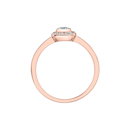 Prsten s diamanty Sun Highness