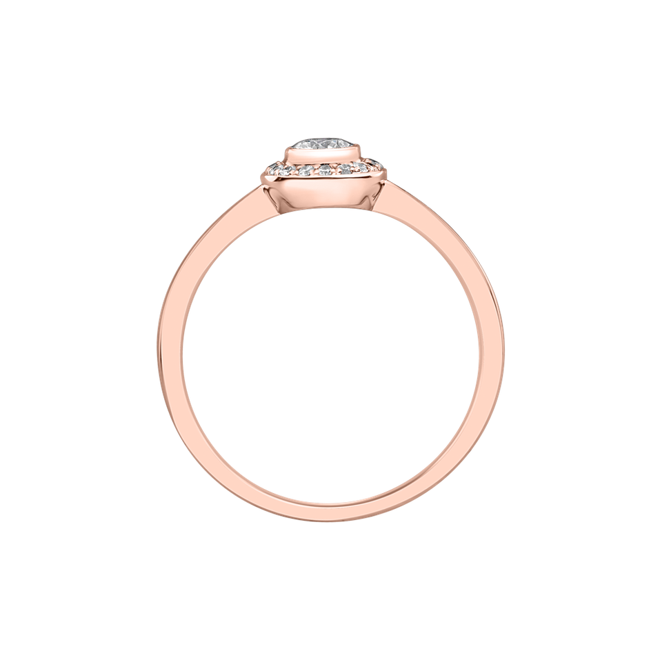 Prsten s diamanty Sun Highness