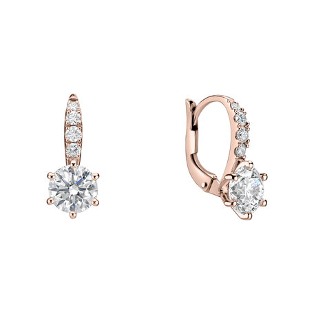 Náušnice s diamanty Essential Glow