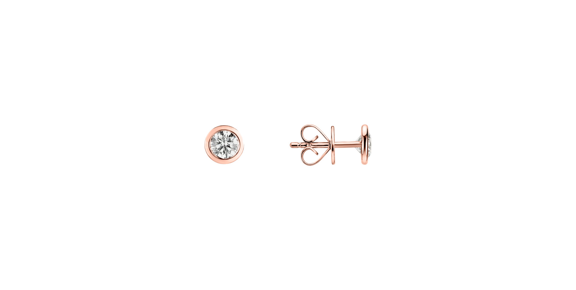 Náušnice s diamantem Shiny Dots