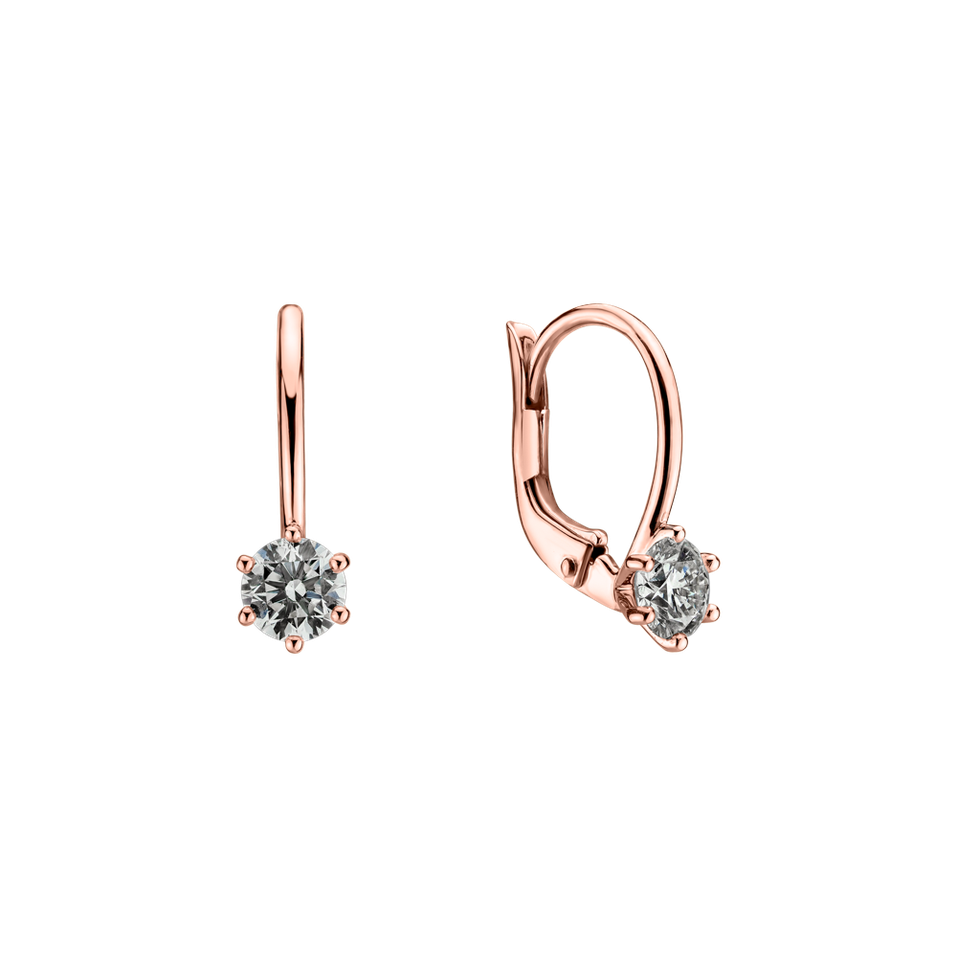 Náušnice s diamantem Everyday Glow